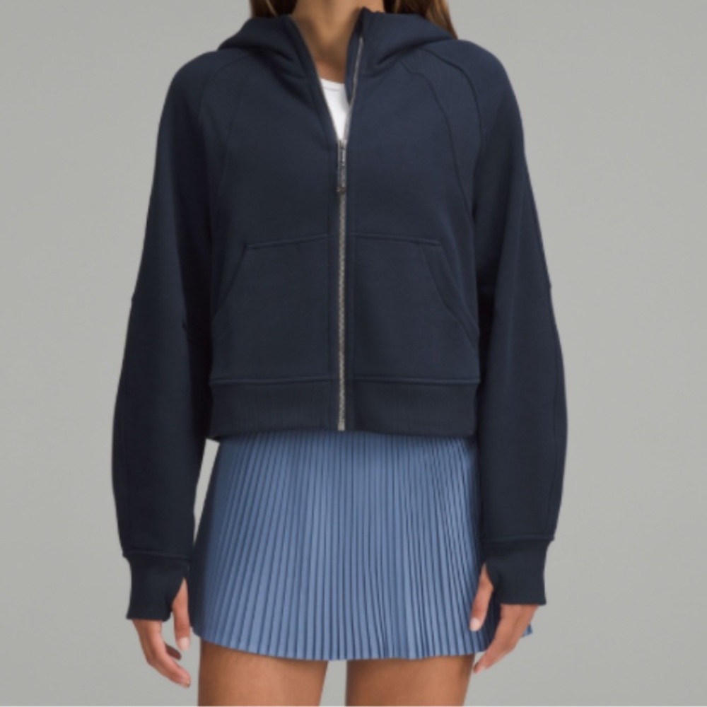 Scuba Oversized Full-Zip Hoodie 

True Navy / Size XS/S